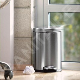 Simplehuman Poubelles - Poubelle 4,5 l, inox brossé CW1852CB