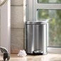 Simplehuman Poubelles - Poubelle 4,5 l, inox brossé CW1852CB