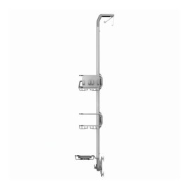 Simplehuman Accessoires de salle de bains - Tablette pour douche, réglable, inox BT1101