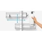 Simplehuman Accessoires de salle de bains - Tablette pour douche, réglable, inox BT1101