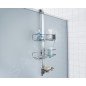 Simplehuman Accessoires de salle de bains - Tablette pour douche, réglable, inox BT1101