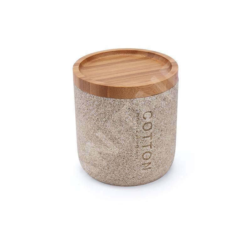 Nimco Kora - Pot pour les accessoires cosmétiques, beige sable KO 24051-86