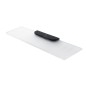 Nimco Nikau - Étagère, longueur 500 mm, verre mat / noir mat NKC 30091B-50-90