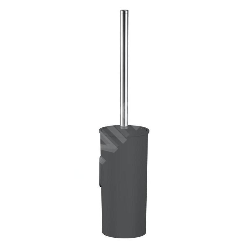 Keuco Collection Moll - Brosse de toilette avec support, anthracite/chrome 12764010101