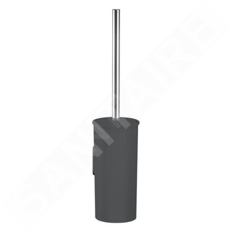 Keuco Collection Moll - Brosse de toilette avec support, anthracite/chrome 12764010101