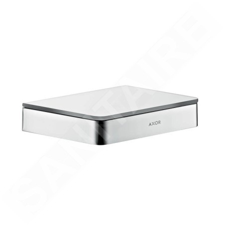 Axor Universal - Tablette murale, 150 mm, chrome/verre 42840000