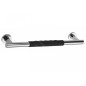 Sapho X-Round - Barre d'appui antidérapante, longueur 400 mm, inox XR505