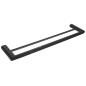 Sapho Flori - Porte-serviettes 600x127 mm, noir mat RF011/15