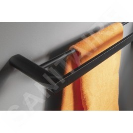 Sapho Flori - Porte-serviettes 600x127 mm, noir mat RF011/15