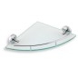 Novaservis Metalia 11 - Tablette d’angle avec barre de protection, chrome 0158,0 Novaservis Metalia 11 - Tablette d’angle avec barre de protection, chrome 0158,0