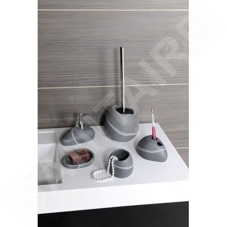 Sapho Ridder Little Rock - Brosse de toilette à poser, gris 22190407