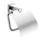Sapho Gedy Colorado - Porte-rouleaux WC avec couvercle, chrome 6925