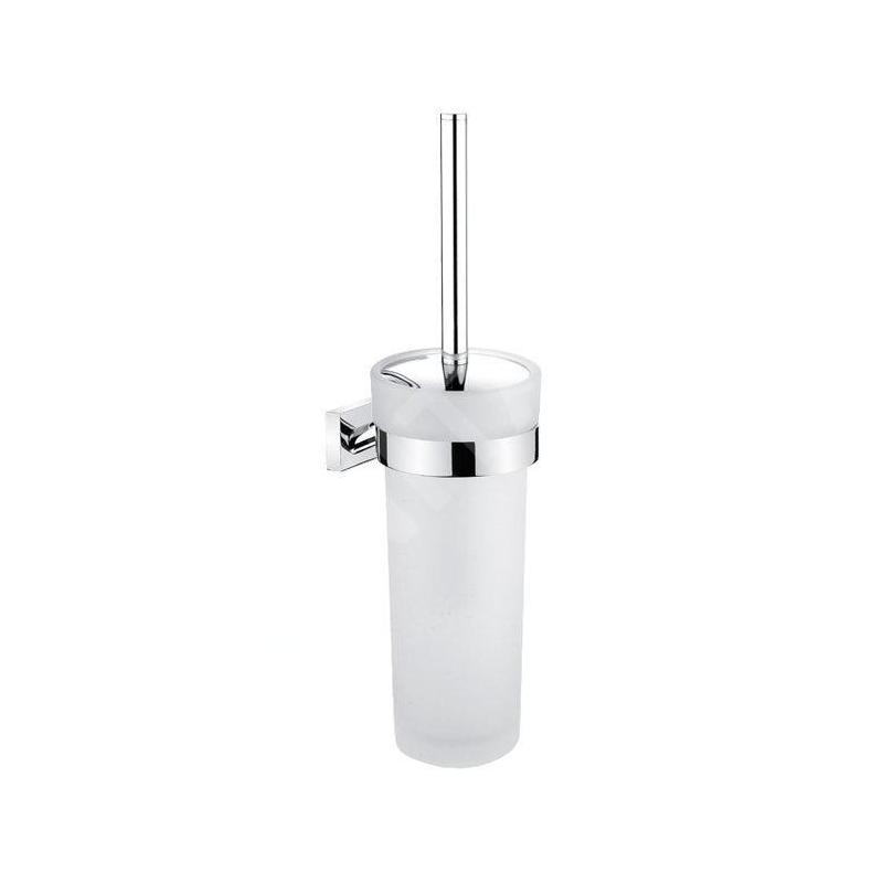 Nimco Keira - Balayette de toilette avec support, verre mat/chrome KE 22094W-26