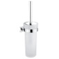 Nimco Keira - Balayette de toilette avec support, verre mat/chrome KE 22094W-26
