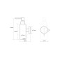 Sapho X-STEEL - Distributeur de savon, inox poli XS100