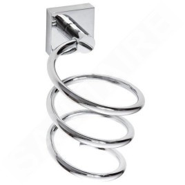 Sapho X-SQUARE - Porte sèche cheveux, chrome XQ005
