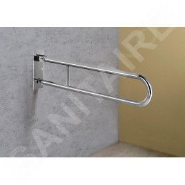 Sapho Équipement de salle de bain - Poignée pour baignoire 600 mm, inox XH516