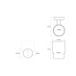 Sapho X-Round - Verre, chrome XR903 Sapho X-Round - Verre, chrome XR903