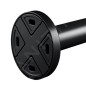 Keuco Plan - Porte-serviettes, 340 mm de longueur, noir mat 14923370000