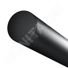 Keuco Plan - Porte-serviettes, longueur 450 mm, noir mat 14920370000