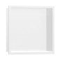 Hansgrohe XtraStoris Original - Niche murale avec cadre intégré, 300x300x100 mm, blanc mat 56061700