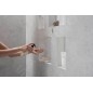 Hansgrohe XtraStoris Original - Niche murale avec cadre intégré, 300x300x100 mm, blanc mat 56061700