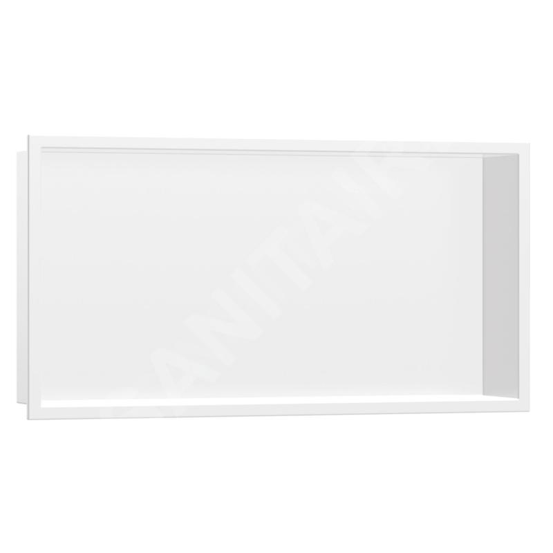 Hansgrohe XtraStoris Original - Niche murale avec cadre intégré, 300x600x100 mm, blanc mat 56064700