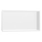 Hansgrohe XtraStoris Original - Niche murale avec cadre intégré, 300x600x100 mm, blanc mat 56064700