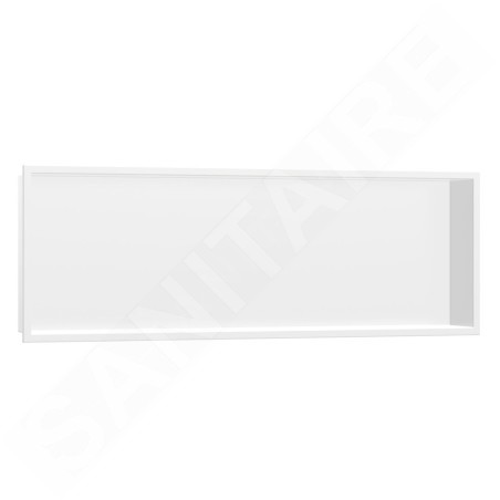 Hansgrohe XtraStoris Original - Niche murale avec cadre intégré, 300x900x100 mm, blanc mat 56067700