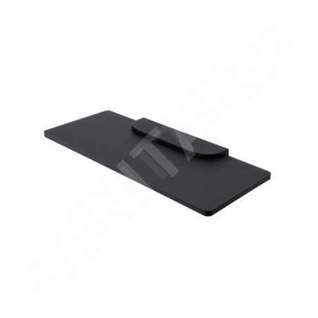 Nimco Nikau - Tablette IXI, longueur 300 mm, plexiglas noir NKC X330-C-90