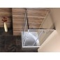 Polysan Carmen - Cabine de douche, 900 x 900 x 1650 mm, aluminium poli/verre clair MD5116