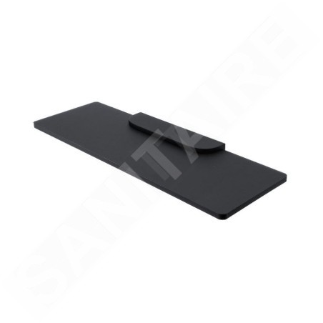 Nimco Nikau - Tablette IXI, longueur 400 mm, plexiglas noir NKC X340-C-90