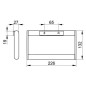 Keuco Plan - Porte-serviettes, chrome 14921010000