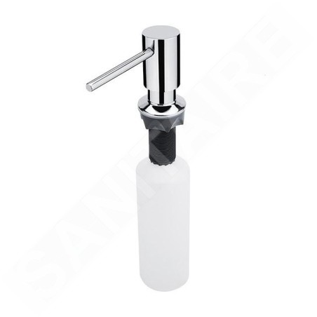 Nimco Autres - Distributeur de désinfectant ou de savon, encastré, 350 ml, chrome UN 4031V-26