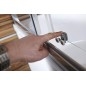 Polysan Carmen - Cabine de douche, 900 x 900 x 1650 mm, aluminium poli/verre clair MD5116
