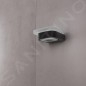 Nimco Nikau - Porte-savon, verre mat / noir mat NKC 30059C-90