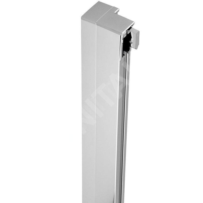 Polysan Deep - Profil d’élargissement 25 mm, hauteur 1650 mm, chrome MD625 Polysan Deep - Profil d’élargissement 25 mm, hauteur 1650 mm, chrome MD625