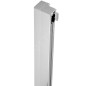 Polysan Deep - Profil d’élargissement 25 mm, hauteur 1650 mm, chrome MD625 Polysan Deep - Profil d’élargissement 25 mm, hauteur 1650 mm, chrome MD625