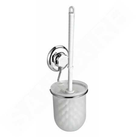 Compactor Bestlock - Brosse de toilette avec support, plastique/chrome RAN4691