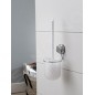 Compactor Bestlock - Brosse de toilette avec support, plastique/chrome RAN4691