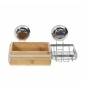 Compactor Bestlock - Porte-savon, 273 x 150 x 135 mm, bambou/chrome RAN5808