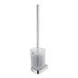 Nimco Nikau - Brosse de WC avec suport, verre mat / chrome NK 30094CN-26