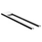 Keuco Edition 400 - Porte-serviettes double, longueur 340 mm, chrome 11519010000