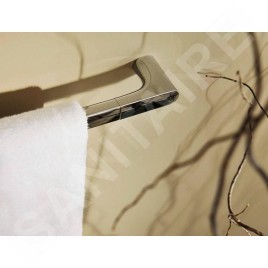 Keuco Edition 400 - Porte-serviettes, longueur 800 mm, chrome 11501010800