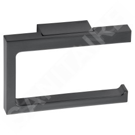 Keuco Edition 11 - Porte-papier toilette, chrome noir 11162130000