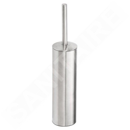Sapho X-STEEL - Brosse de toilette à poser, inox poli XS300