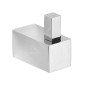 Sapho X-SQUARE - Crochet de serviette, chrome XQ202