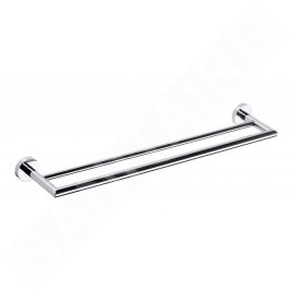 Sapho X-Round - Porte-serviettes double, longeur 655 mm, chrome XR401