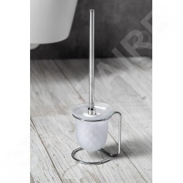 Sapho X-Round - Brosse de toilette indépendant, chrome XR302