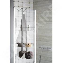 Sapho Smart - Étagère de douche suspendue, chrome XJ602